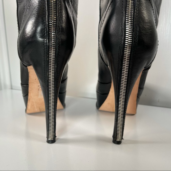 Dolce Vita Back Zipper High Heel Boots - Picture 11 of 16
